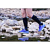 Водонепроникні шкарпетки Dexshell Longlite Socks 2.0, блакитні полоски, розмір L (43-46), фото 7