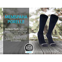 Шкарпетки Dexshell Terrain Walking 2.0 Socks, чорно-сірі, розмір XL (47-49), фото 4