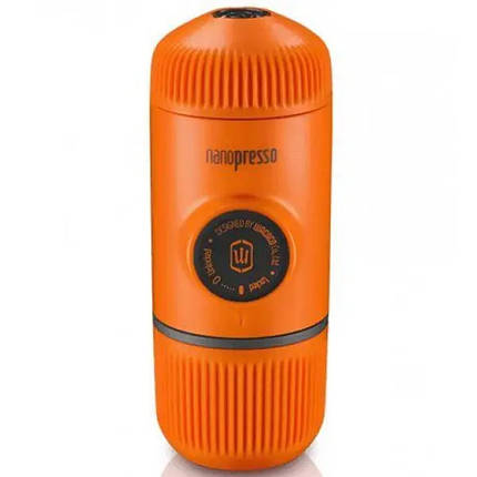 Портативна еспресо-кавоварка Wacaco Nanopresso помаранчева, фото 1