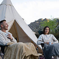 Спальний мішок з підігрівом Naturehike BE400 CNK2300SD021, лівий, бежевий, фото 3