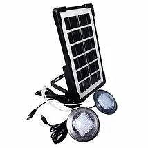 Портативна зарядна станція GDLITING GD 07A 500W з сонячною панеллю, USB, LED, автономна, вологозахищена, для дому, кемпінгу, фото 3