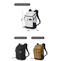 Рюкзак туристичний Naturehike Helium CNK2300BB017, 25 л, чорний, фото 2