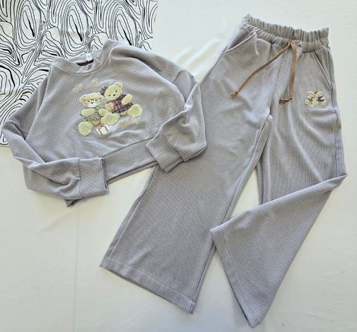 Костюм брючний для дівчинки ангора Неллі | на ріст 110-158р., фото 1