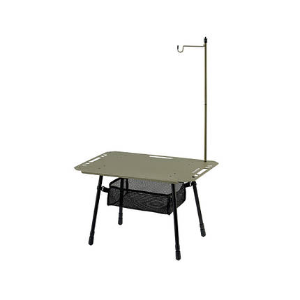Складаний стіл Naturehike CNK2450JJ025, 60х40 см, алюміній, оливковий, фото 1