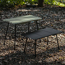 Складаний стіл Naturehike CNK2450JJ025, 60х40 см, алюміній, чорний, фото 5