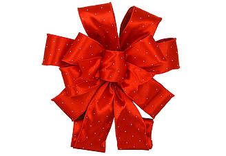 Бант для ялинки атласний 28 см