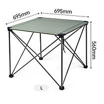 Складаний стіл Naturehike CNK2450JJ013, L, алюміній, сірий, фото 2