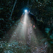 Ліхтар налобний Naturehike CNK2450ZM015, коричневий, фото 4