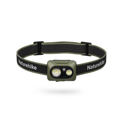 Ліхтар налобний Naturehike CNK2450ZM010, зелений, фото 1