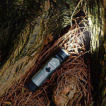 Ліхтар з кліпсою Naturehike CNK2450ZM013, чорно-сірий, фото 4