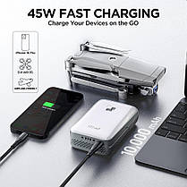 УМБ Litheli Power Bank SE 10000 mAh, 45 W, 2А, Fast Charge (U20BY10-0U000), фото 4