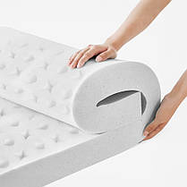 Килимок самонадувний із подушкою двомісний Naturehike CNK2550WS025, 30 мм, зелений, фото 3