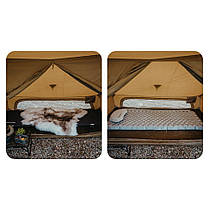 Намет одномісний із тентом Naturehike CNK2450WS026, коричневий, фото 2