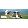 Намет чотиримісний автоматичний надувний із тентом Naturehike Ango CNK2550WS017, сірий, фото 10