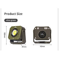 Ліхтар кемпінговий Naturehike CNK2300012, зелений, фото 2