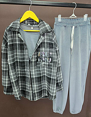 Костюм брючний для дівчинки трійка Фріда | на ріст 122-164р., фото 2