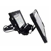 Акумуляторний ліхтар CcLamp CL 7355 LED з сонячною панеллю, вологостійкий, дистанційне керування, автономне освітлення для дому, фото 3