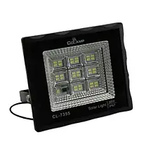 Акумуляторний ліхтар CcLamp CL 7355 LED з сонячною панеллю, вологостійкий, дистанційне керування, автономне освітлення для дому, фото 4