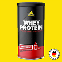 Inkospor Whey Protein 600 г, протеїни, концентрат та ізолят сироваткового білка, смак полуниця