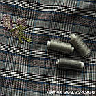 Костюмна з вишивкою, лавандові квіти, фото 6