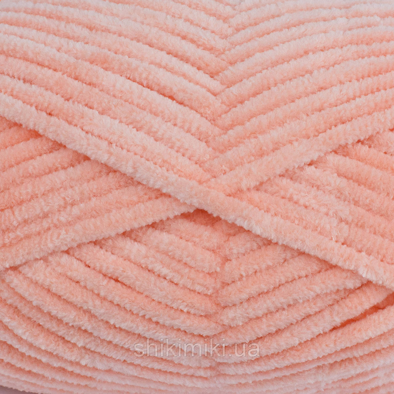 Пряжа велюрова Dolphin Baby, колір Персиковий, фото 1