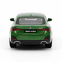 Машинка Автопром BMW i4 M50 1:34 зелена — електромобіль зі звуком і світлом, арт. 68714-3, фото 5