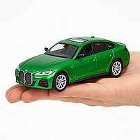 Машинка Автопром BMW i4 M50 1:34 зелена — електромобіль зі звуком і світлом, арт. 68714-3, фото 7
