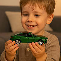 Машинка Автопром BMW i4 M50 1:34 зелена — електромобіль зі звуком і світлом, арт. 68714-3, фото 9