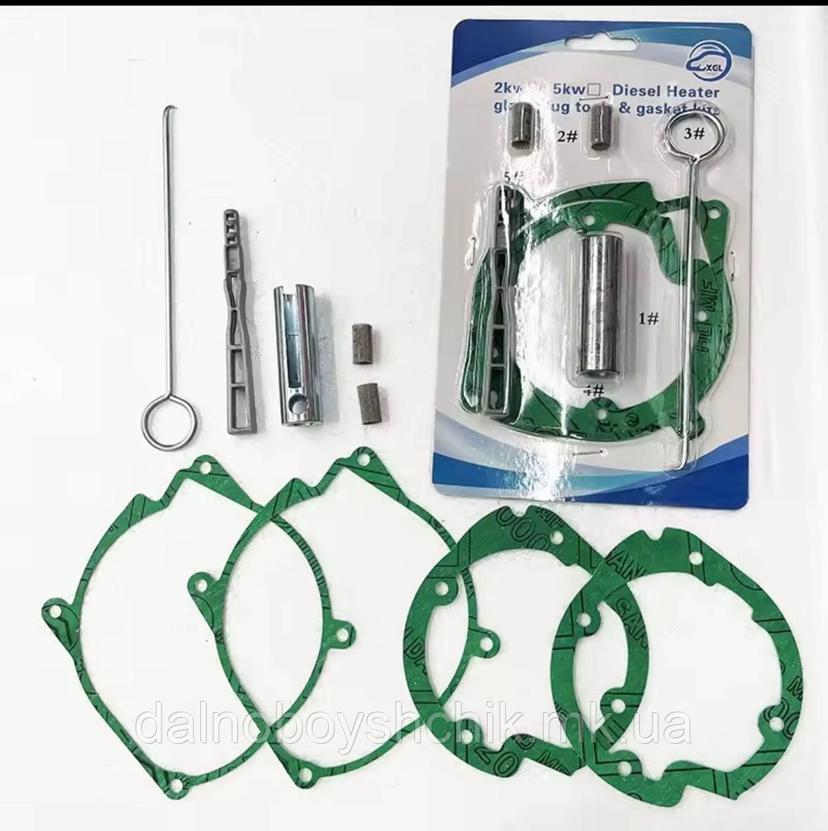 Комплект прокладок Eberspacher Airtronic D4/D4S з сіткой і монтажним комплектом, фото 1