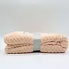 Плед двоспальний, 200х180см, Blanket, Рожевий / Однотонне покривало на ліжко / Плюшевий плед покривало, фото 2
