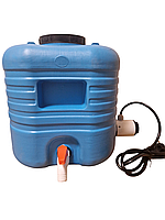 Умивальник з підігрівом 15 л Портативний Умивальник з ТЕНом 1,5 кВт Умивальник з підігрівом 1500 Вт
