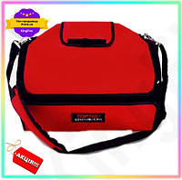 KI Сумка для інструменту TOPTUL GET ONE червона 410х280х300 мм з довгим ременем для перенесення та кишенями для FIR41_R