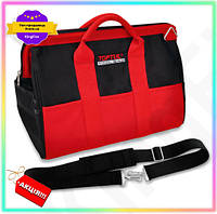 KI Сумка для інструментів TOPTUL GET ONE 430x250x360 для зберігання та перенесення інструментів кейс для інструм FIR41_R