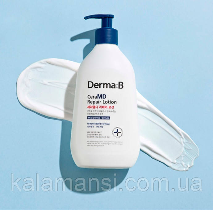 Зволожуючий лосьйон для тіла Derma-B CeraMD Repair Lotion 400 мл