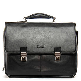 Сумка порфтель чоловіча ділова шкіряна 020010011 black