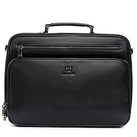 Сумка порфтель чоловіча ділова шкіряна BRETTON 9221-1 black
