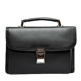PODIUM Сумка Чоловіча Барсетка шкіра BRETTON 9377-3 black