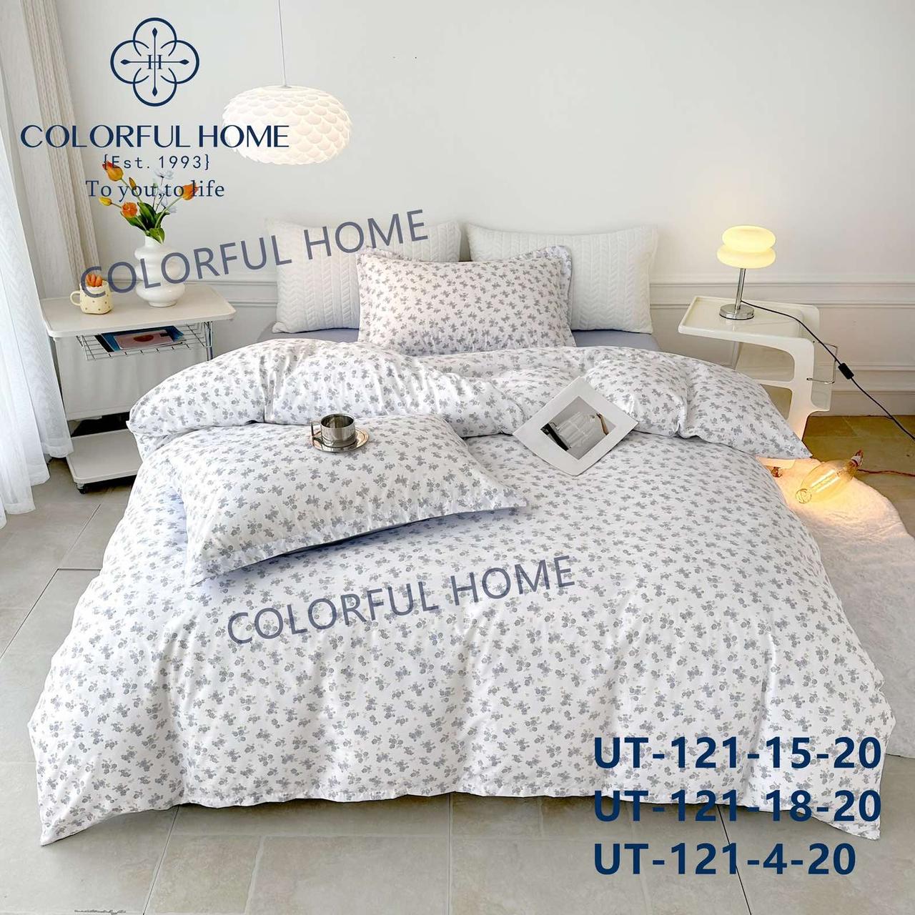 Постільна білизна сатинова Colorfull Home євро розмір 200 на 230 см Rita, фото 1