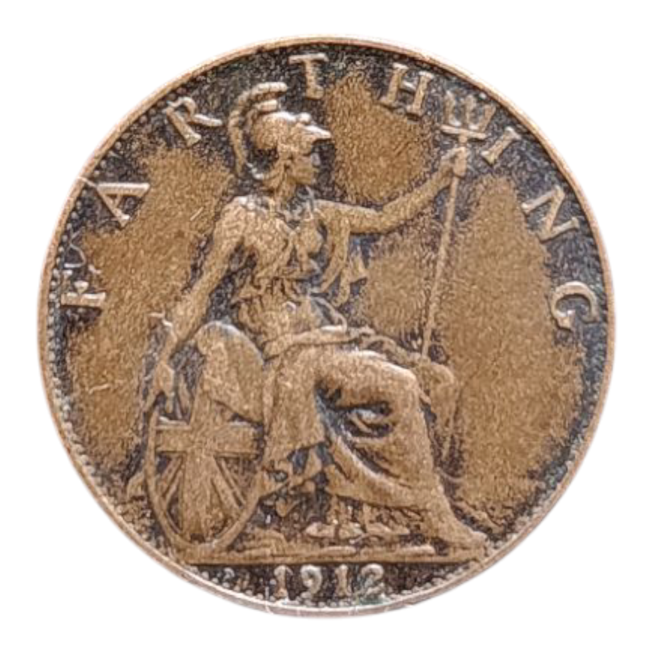 Велика Британія 1 фартінг, 1912, фото 1