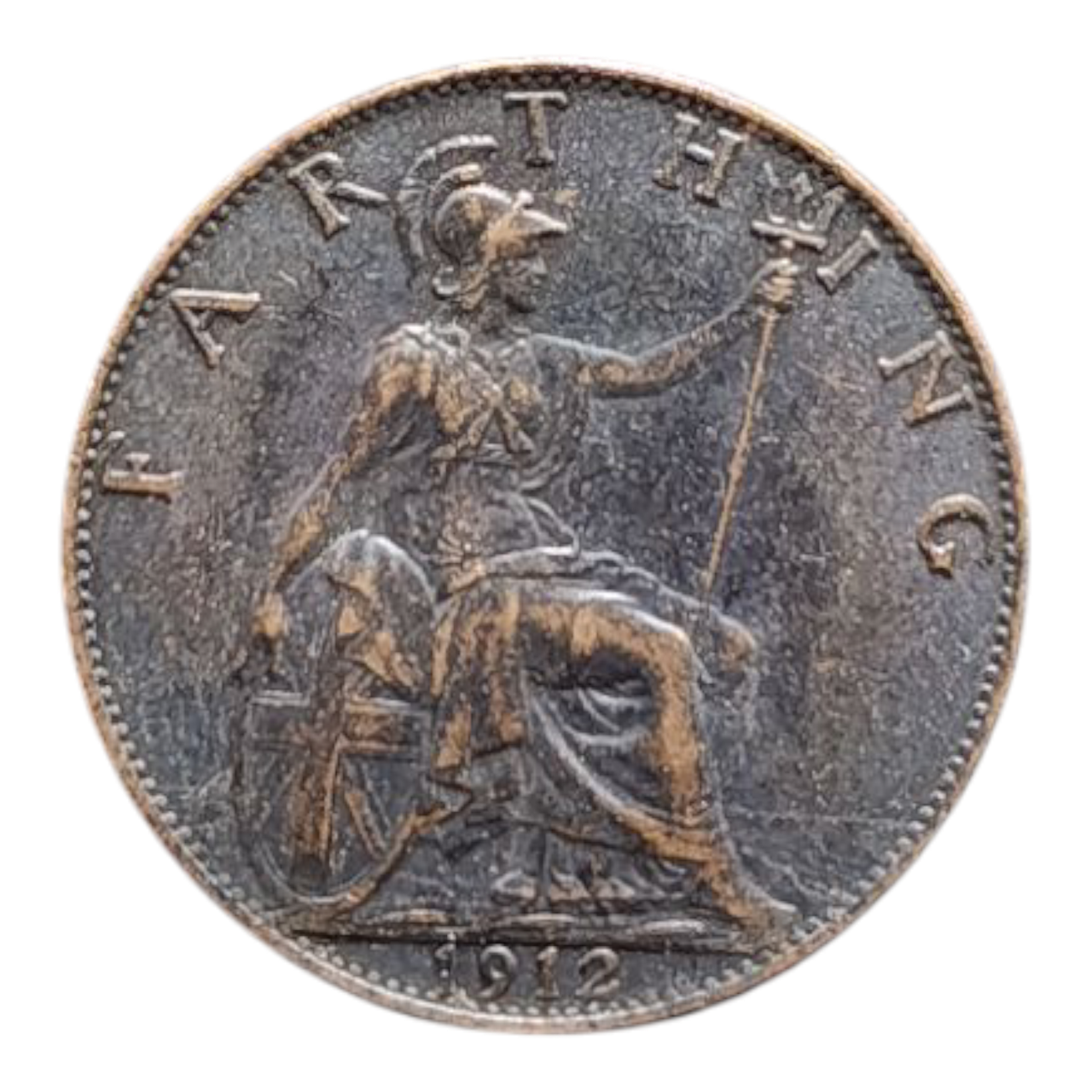 Велика Британія 1 фартінг, 1912, фото 1