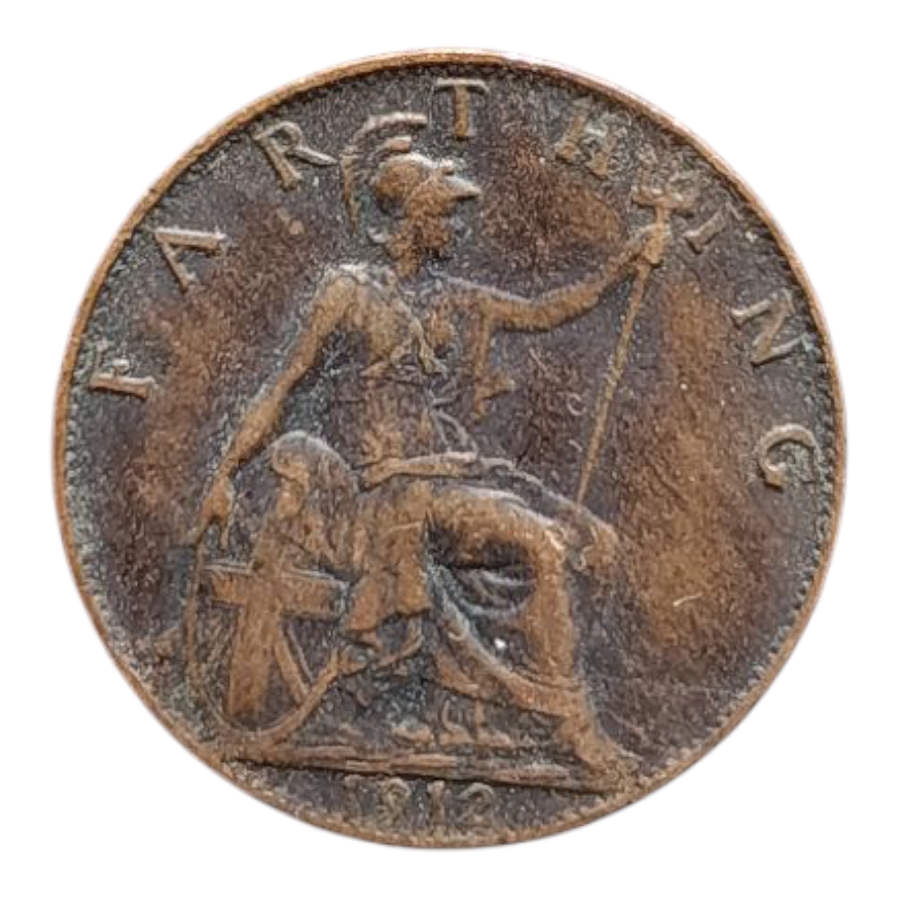 Велика Британія 1 фартінг, 1912, фото 1