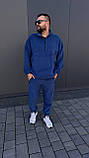 Теплый мужской костюм флисовый кофта и штаны S M L XL XXL, фото 2