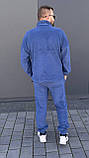 Теплый мужской костюм флисовый кофта и штаны S M L XL XXL, фото 3