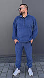 Теплый мужской костюм флисовый кофта и штаны S M L XL XXL, фото 4