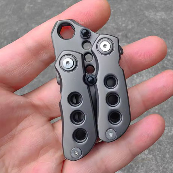 Слайдер Антистрес BEARKNIFE-2 іграшка з металу фіджет EDC відкривалка для пляшок, фото 1