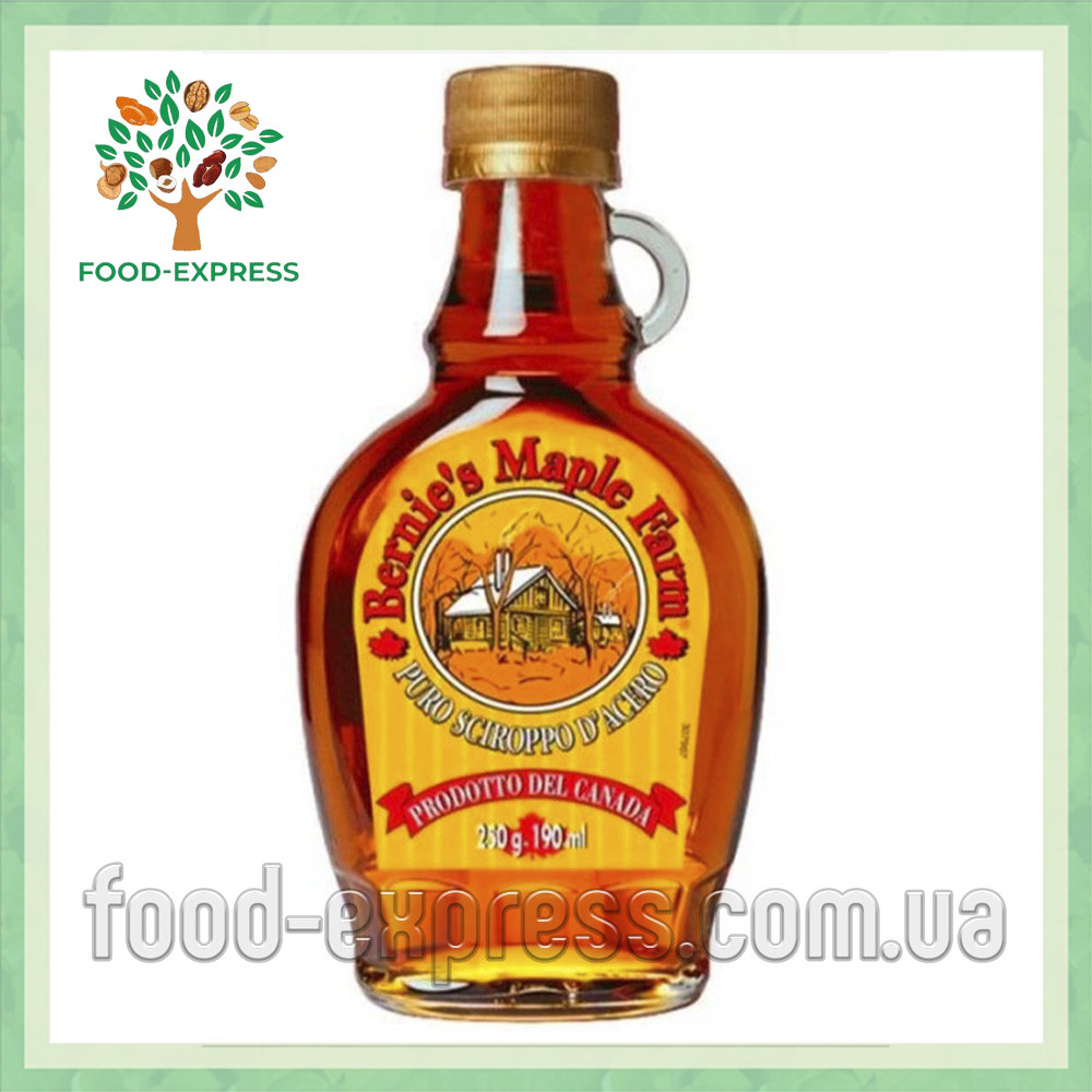 Кленовий сироп "Bernies Maplе Farm" 250г, Канада, фото 1