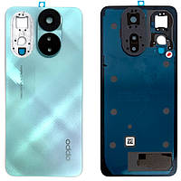 Задня кришка Oppo A78 4G CPH2565 (зелена оригінал Китай зі склом камери)