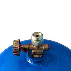 Гайка-перехідник сталева для газових балонів з польської різьби 15,5 мм (ліва) на 21.8 мм (ліва)