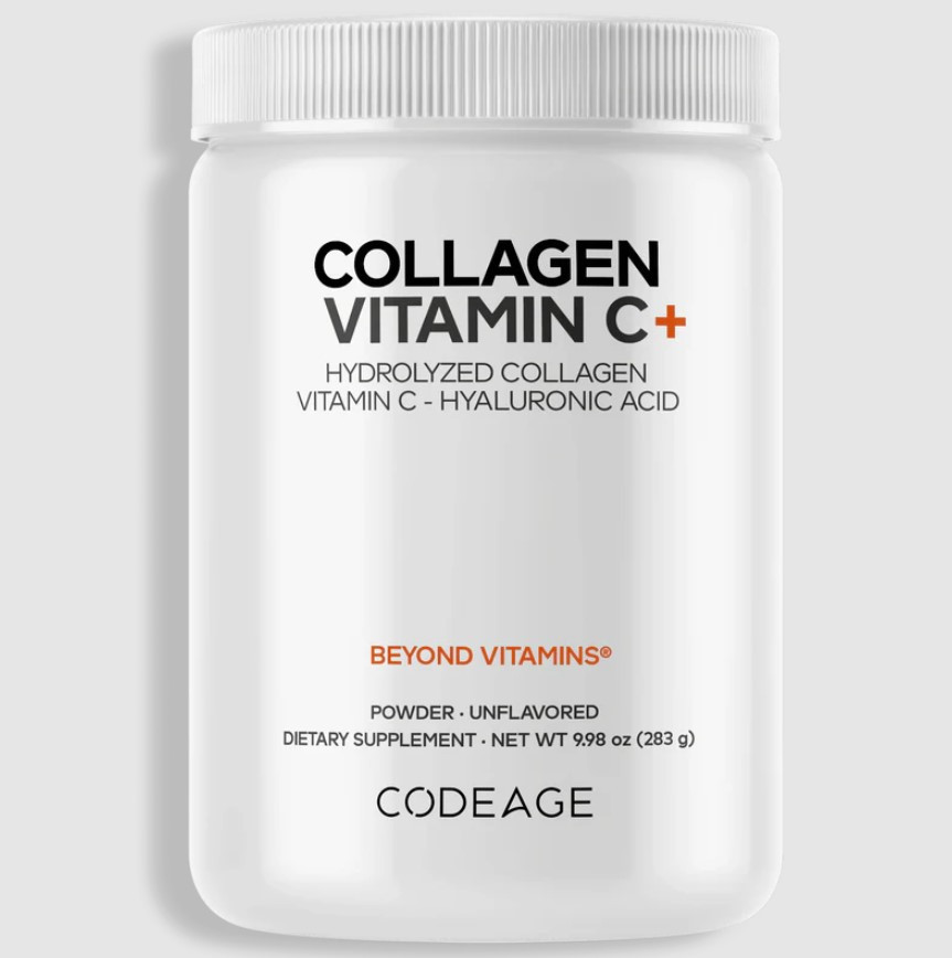 CodeAge Collagen Peptides Powder + / Пептиди колагену + вітамін С 283 г