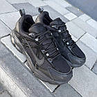 Чоловічі зимові термокросівки Nike V2K Gore-Tex легкі повсякденні кросівки зі шкіри з термомембраною на м'якій товстій підошві, фото 5